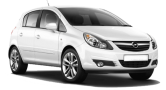 Opel Corsa er en lille bil som kan trække en VEGA campingvogn